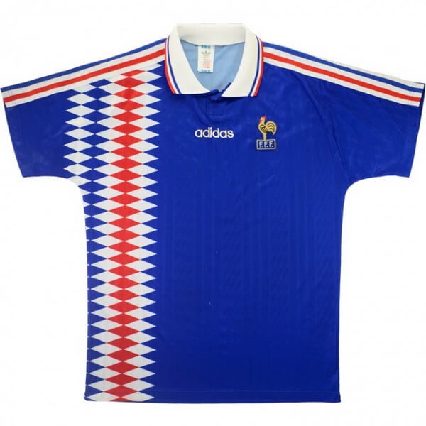 Tailandia Camiseta Francia 1ª Retro 1994 Azul